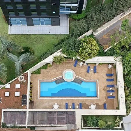 Flat Completo Em Hotel 4 Estrelas No Jardins! Com Piscina, Jacuzzi, Sauna E Academia! Sao Paulo Exterior photo