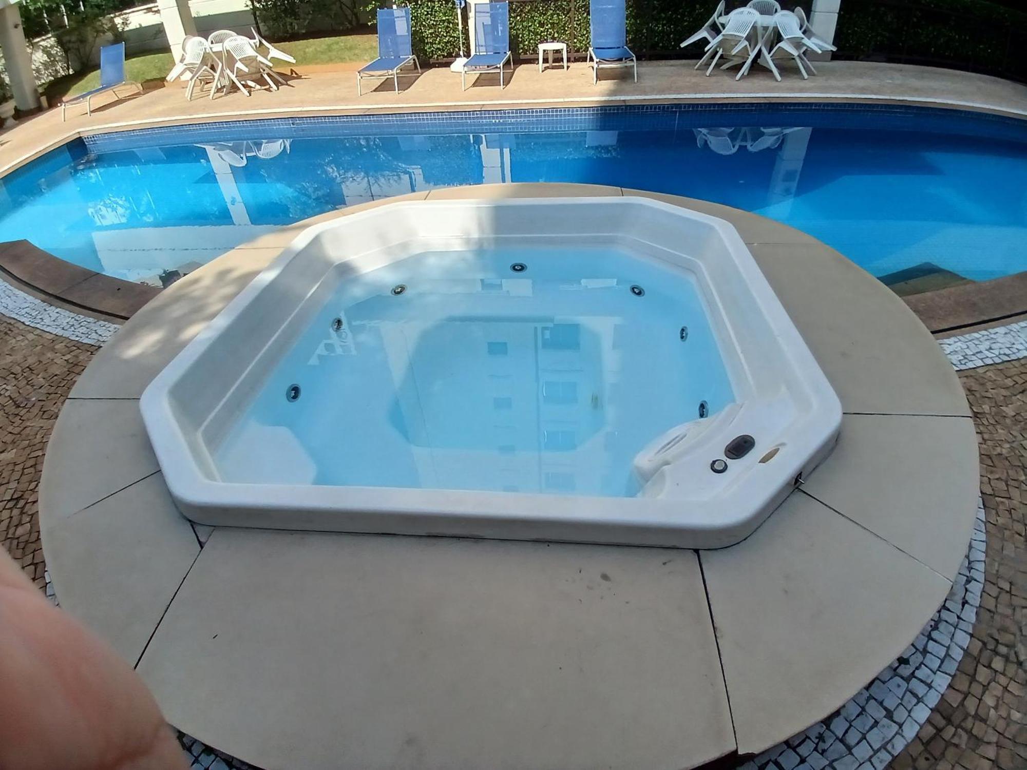 Apartment Flat Completo Em 4 Estrelas No Jardins! Com Piscina, Jacuzzi, Sauna E Academia!